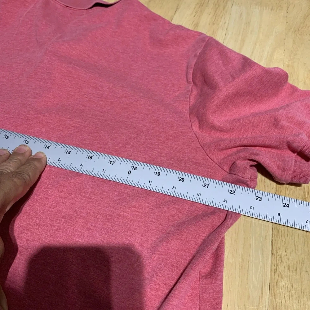 Polo Ralph Lauren Polo‎ Shirt Mens L Classic Fit Short Sleeve Pink Blue Pony
