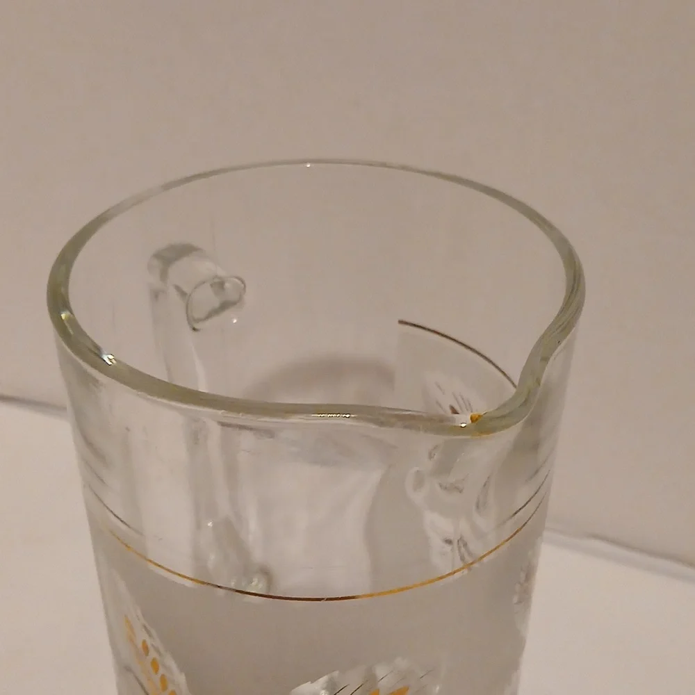 Vintage elegant glass