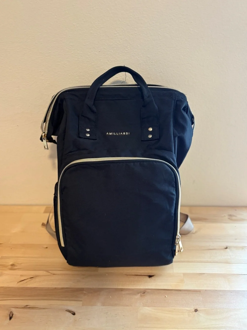 Kids Navy Backpack with Front Pocket