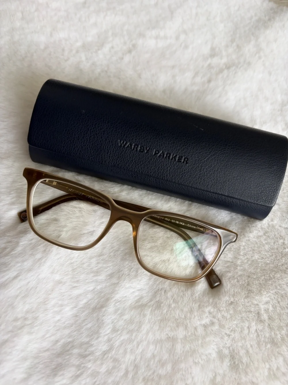 Warby Parker Barnett Quail Egg Grey Glasses