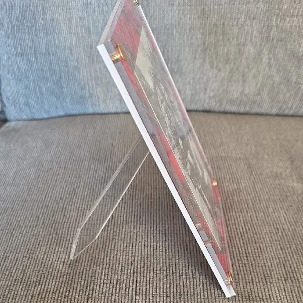 Mud Pie Red Plaid Photo Frame, 