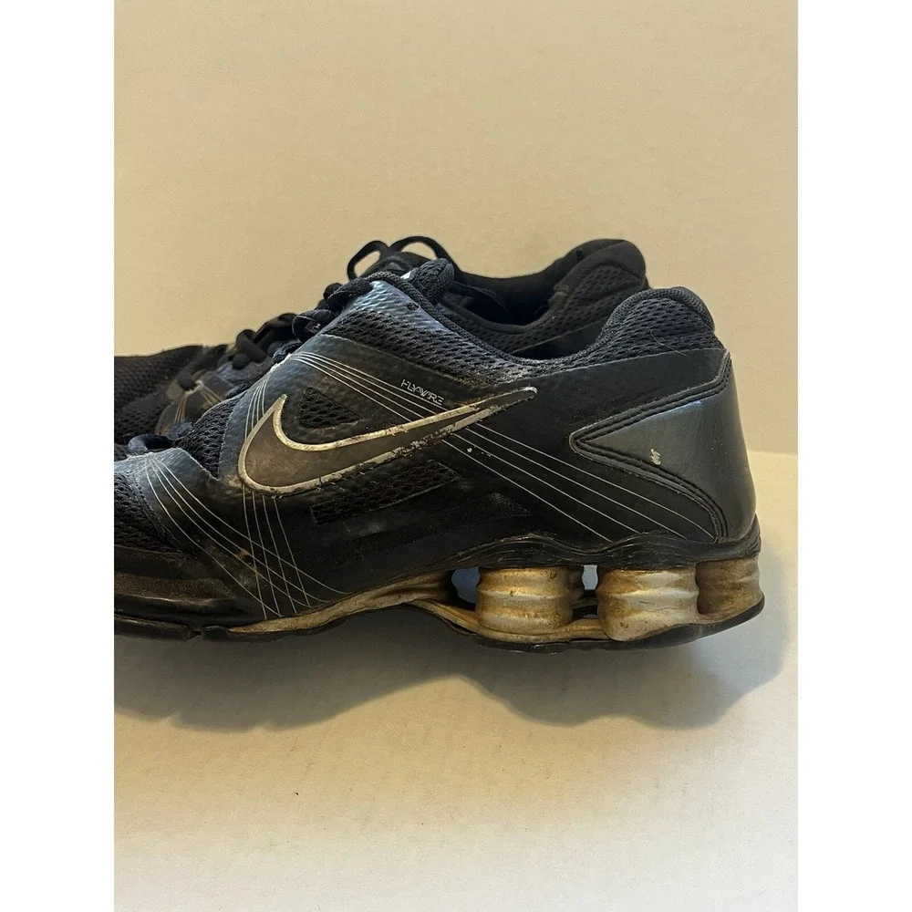 Nike Reveal 5 Black Women's Shox 467270-002 Flywire Athletic 2011 Shoes Size 10