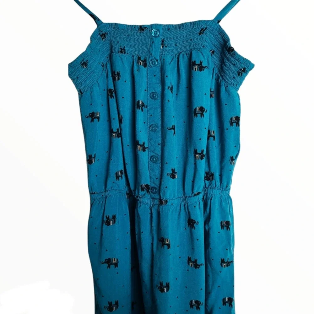 XHILARATION | TEAL JUMPER
