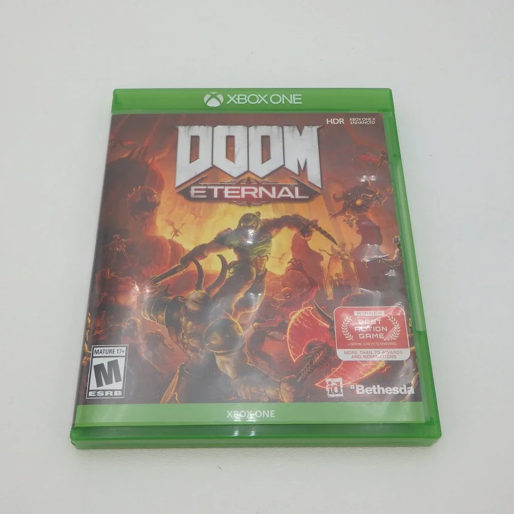 Doom Eternal Microsoft Xbox One 2020 Bethesda id Software FPS Video Game
