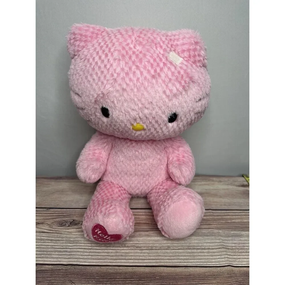 Build‎ A Bear Workshop Sanrio Hello Kitty Pink Waffle Plush No Bow 18