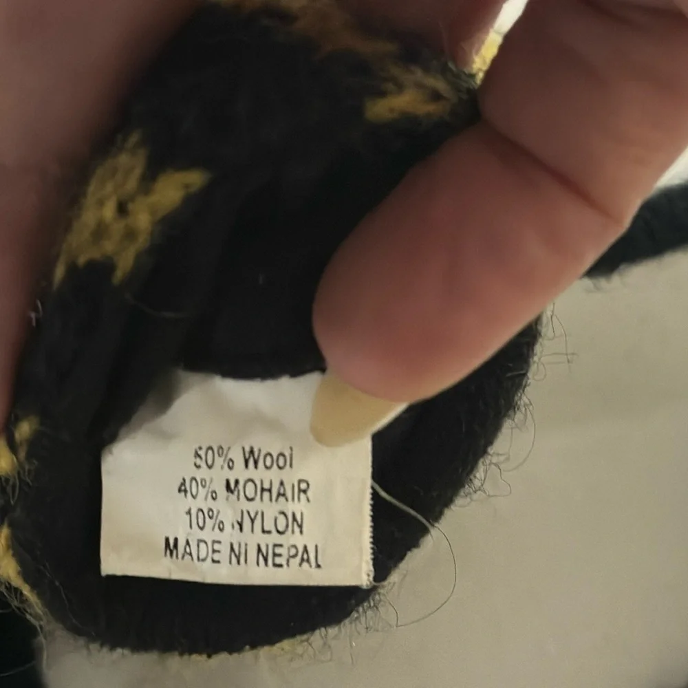 San Diego Hat Company Baby Fleece Lined Wool Tiger Mittens