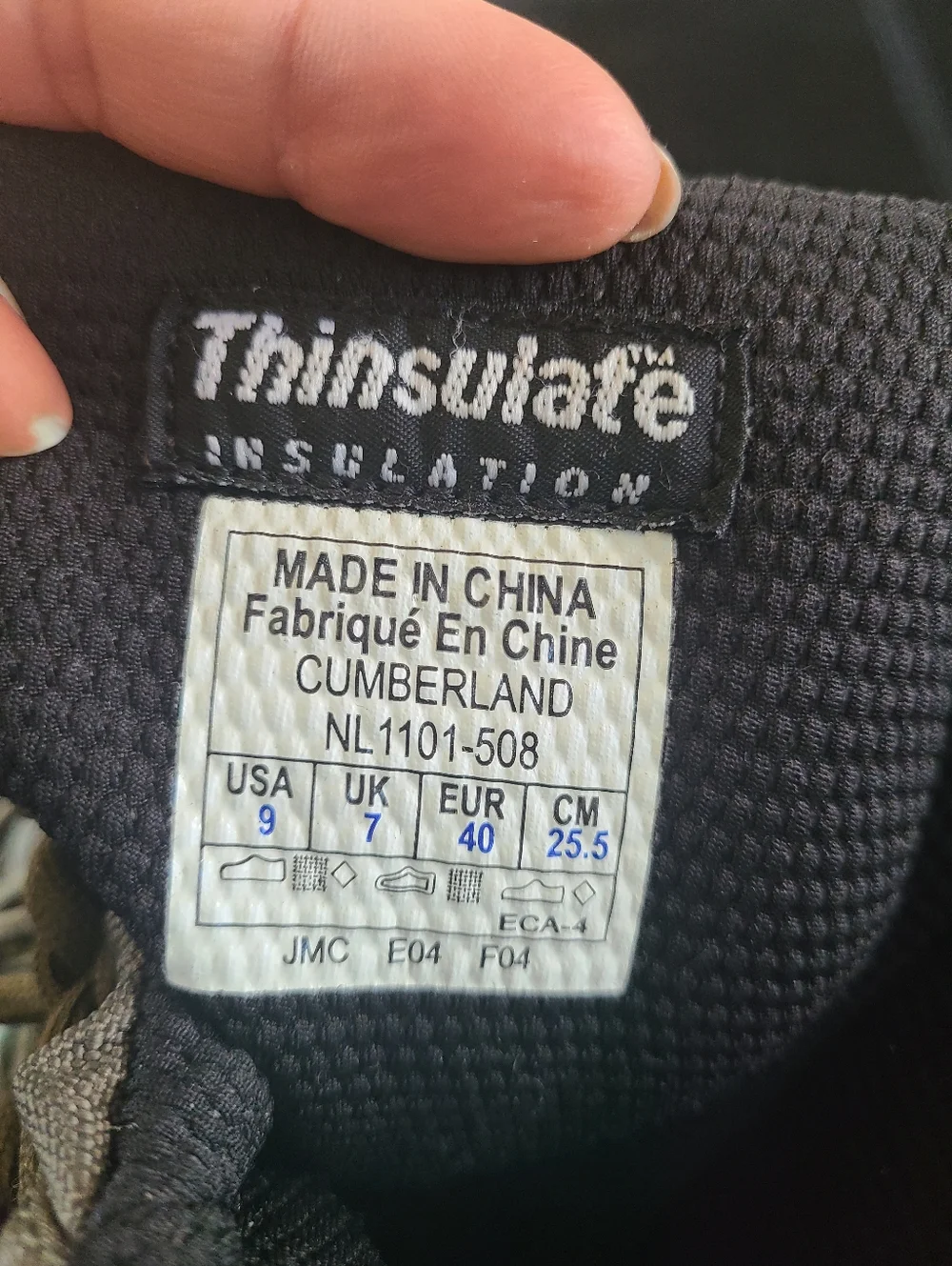 Sorel used size winter