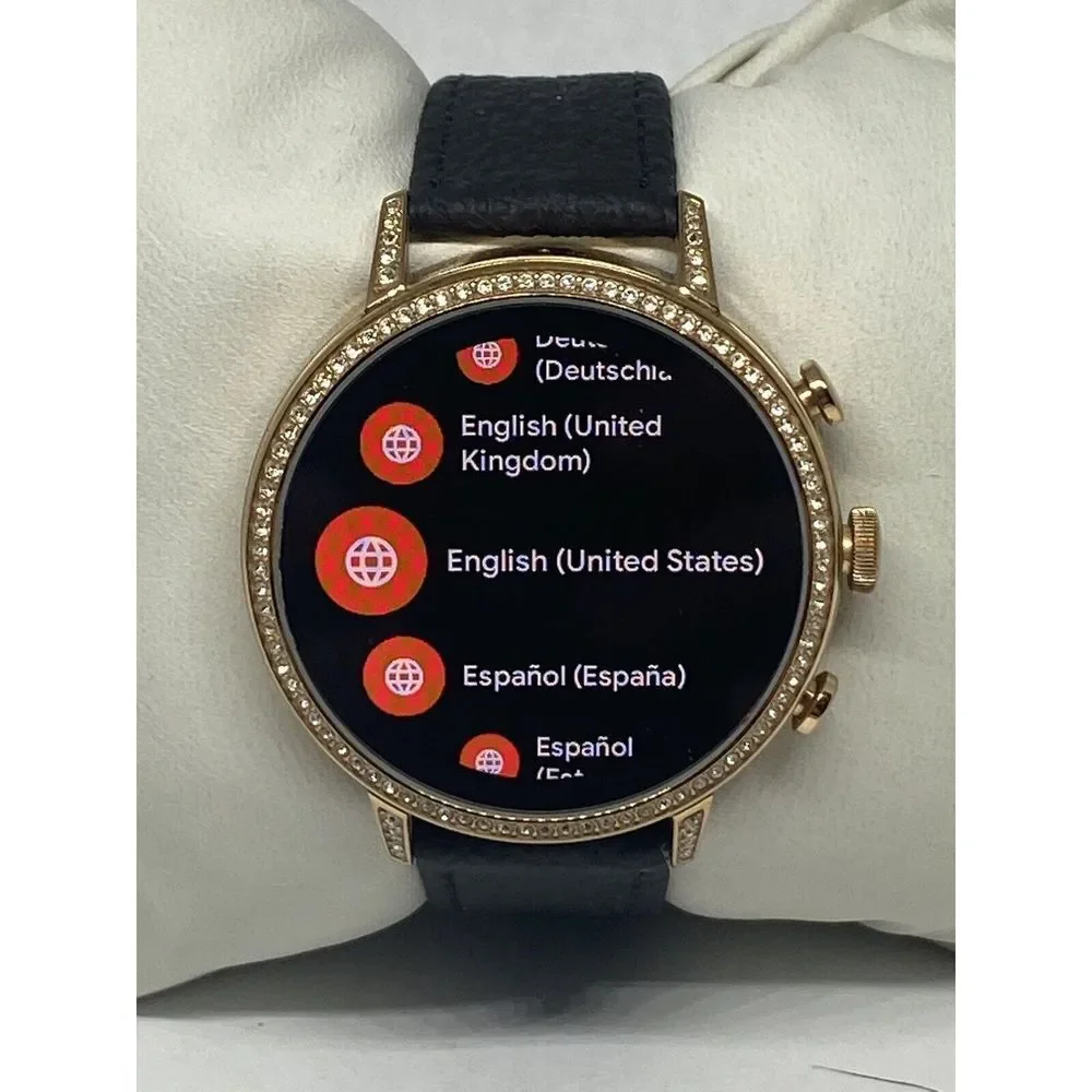 Fossil Gen 4 Authentic Digital Dial Smart Watch Custom Band FTW6015 DC139