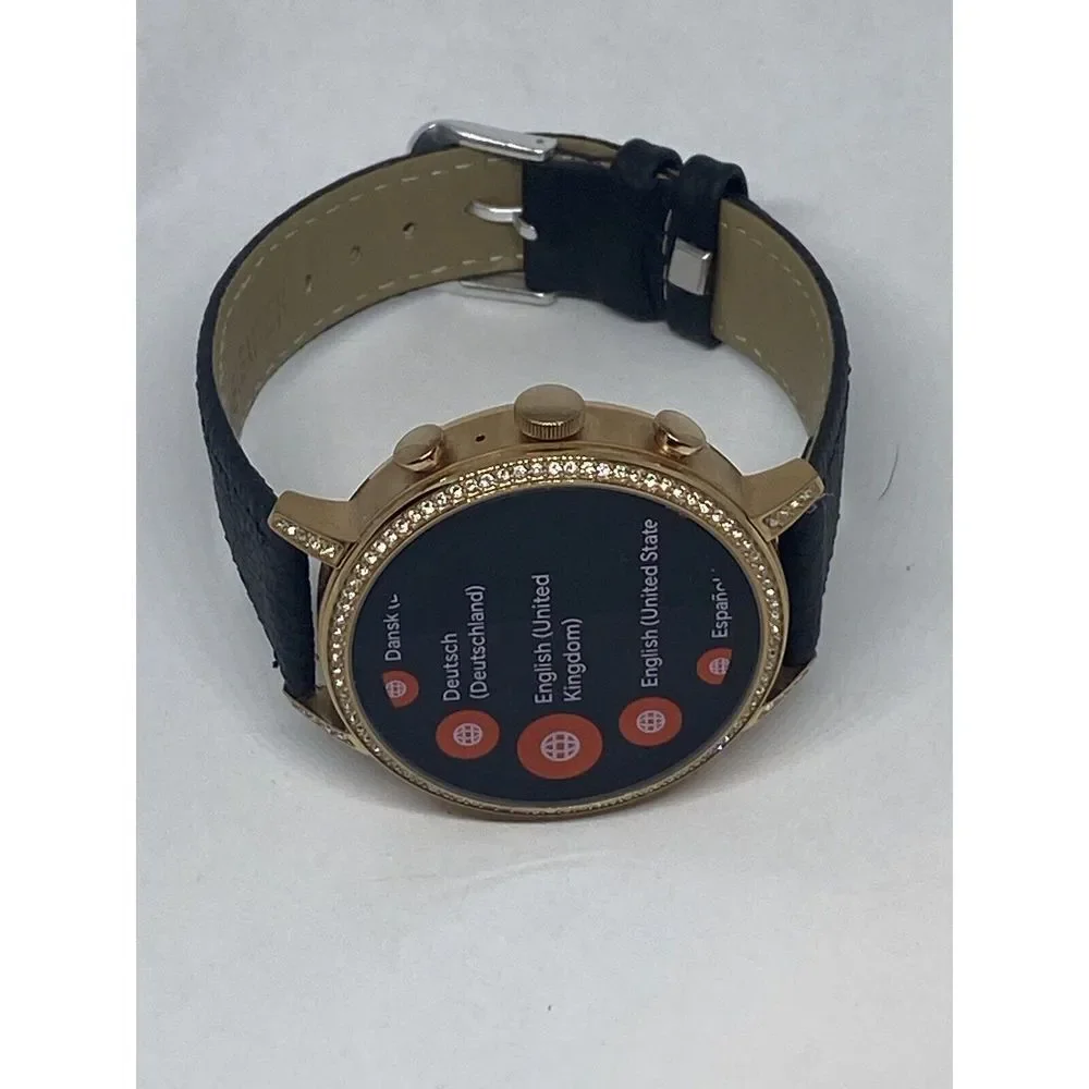 Fossil Gen 4 Authentic Digital Dial Smart Watch Custom Band FTW6015 DC139