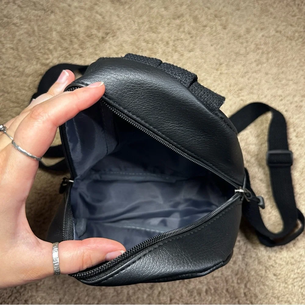 LIKE NEW Faux Leather Mini Backpack