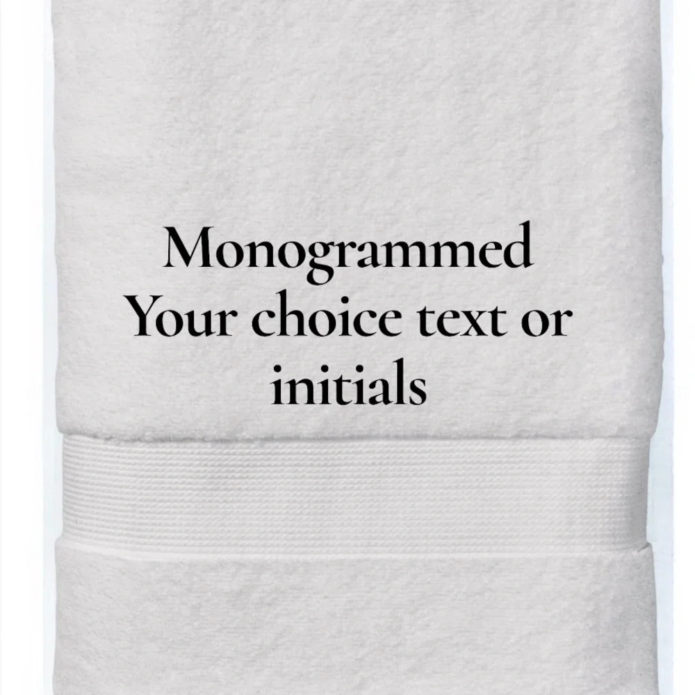 Hand towel Personalized Embroidered Luxurious Monogrammed New 1 hand