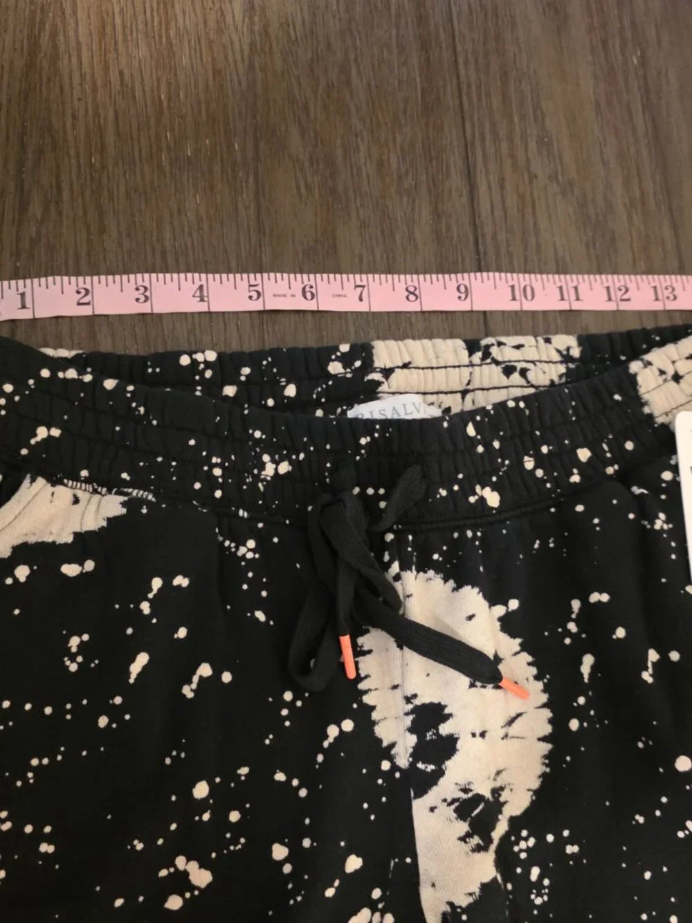 PJ Salvage Stormy Monday Banded Pants NWT Tie Dye Small