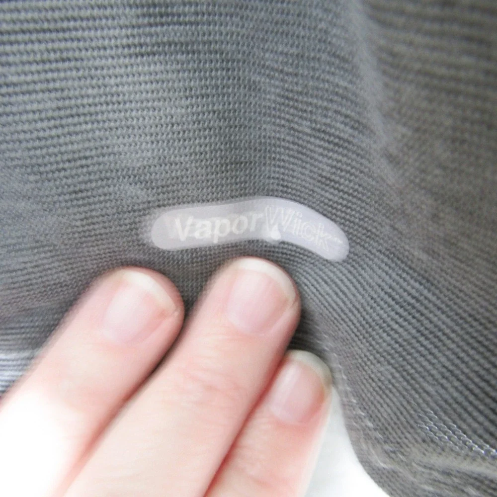 The North Face wicking fit seams
