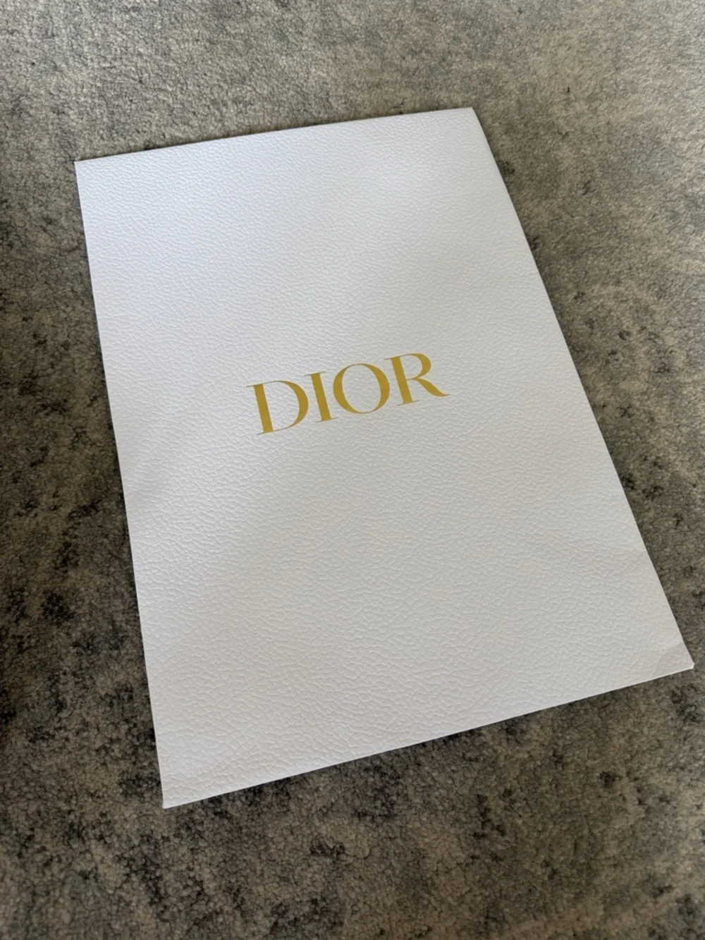 Dior box envelope