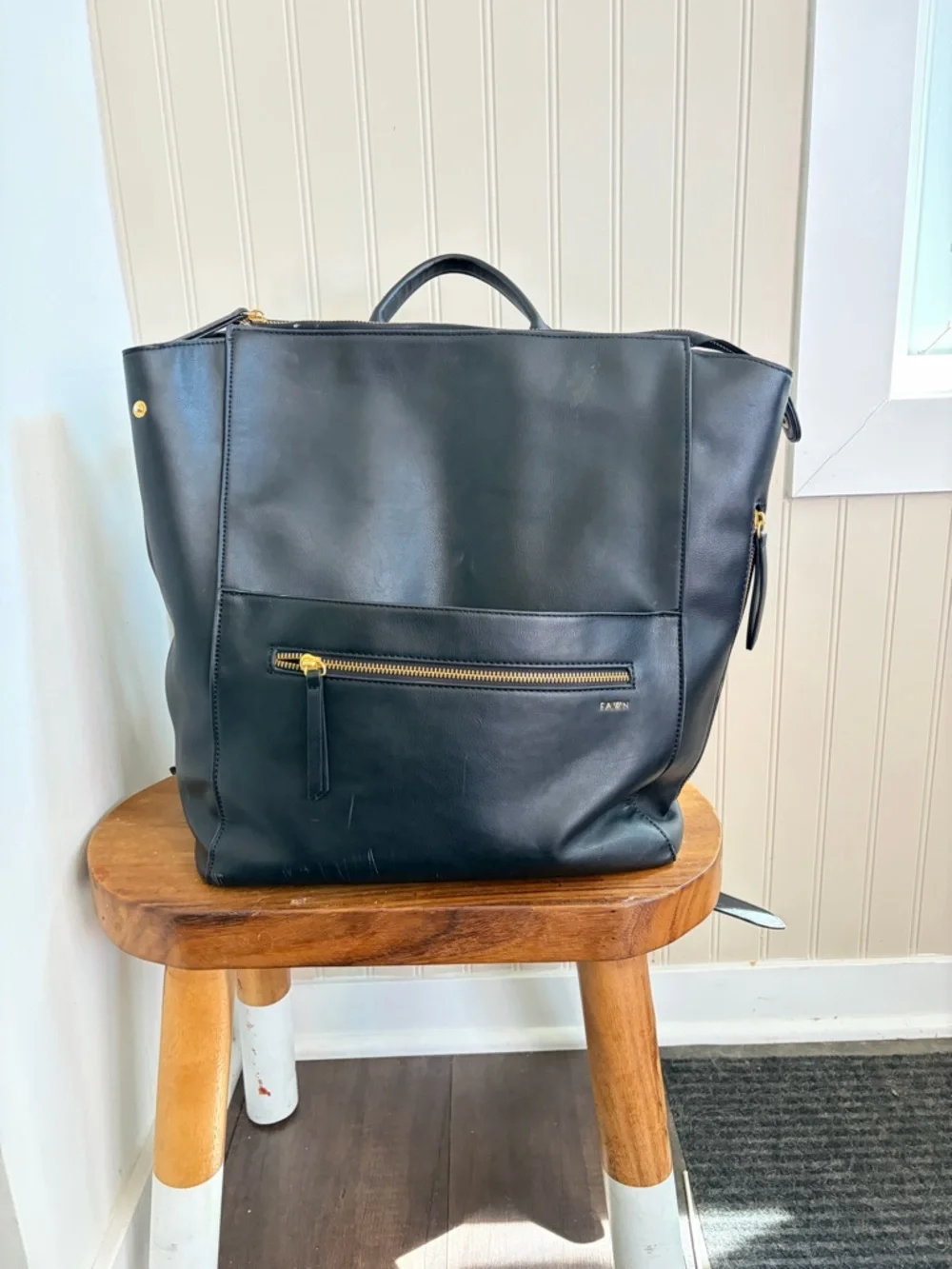 Fawn design square diaper bag