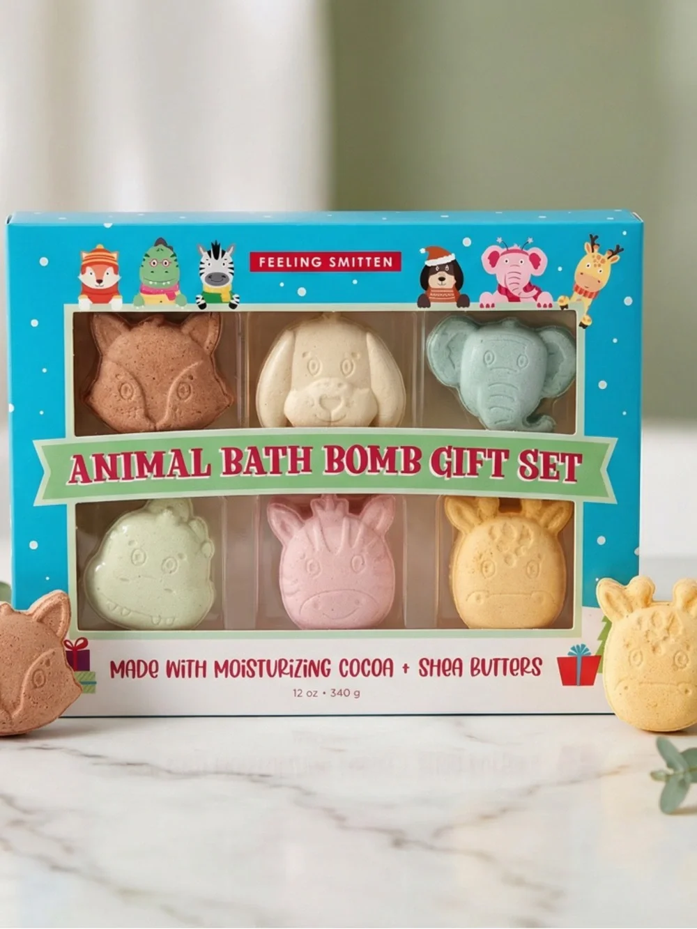 Animal Bath Bomb Gift Set - Multicolor