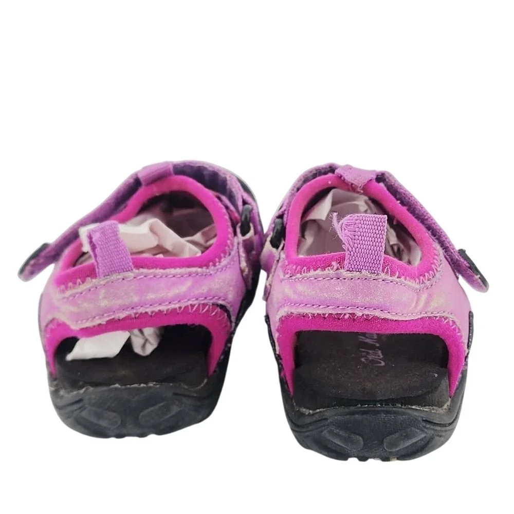 Old Navy Toddler Girls Purple‎ Pink Hybrid Water Sandals Size 5