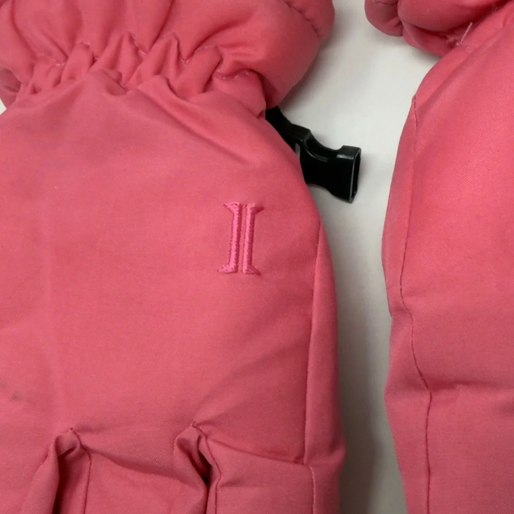 Joe Fresh Pink Waterproof Winter Gloves 3M Thinsulate‎ Insulated Kids Size M/L
