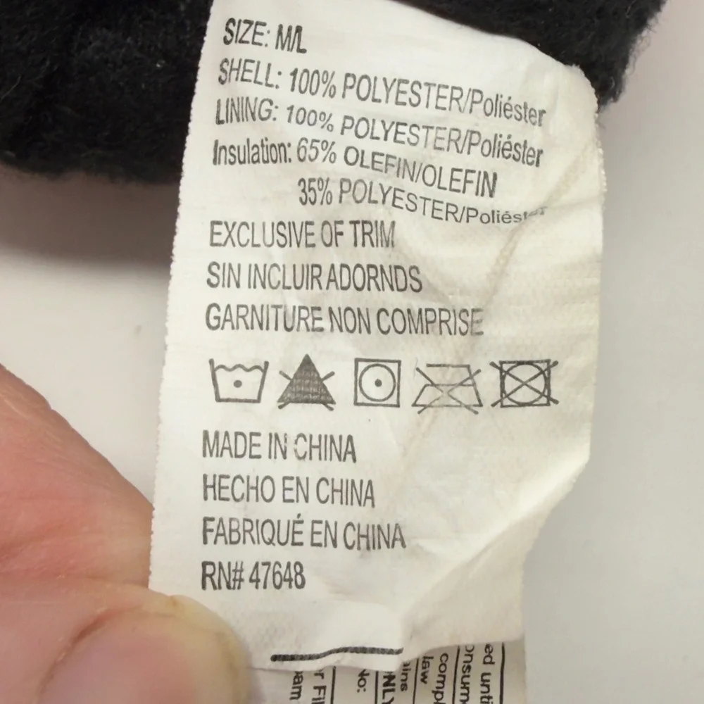 Joe Fresh Pink Waterproof Winter Gloves 3M Thinsulate‎ Insulated Kids Size M/L
