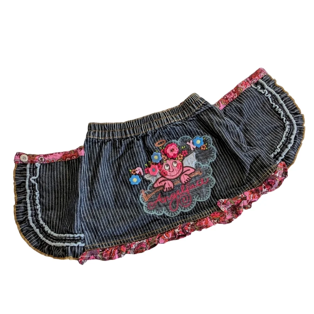 Oilily stripes ruffle red