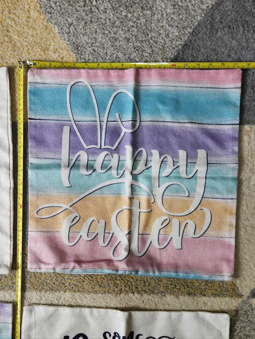 Spring Easter Throw Pillow Covers Set of 4 17