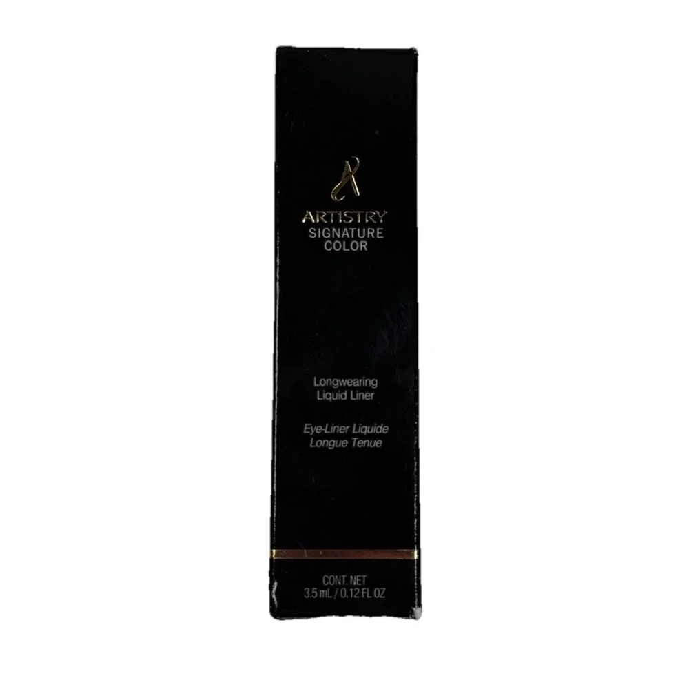 Amway Artistry Signature Color Longwearing Liquid Liner Black .12 oz Eyeliner