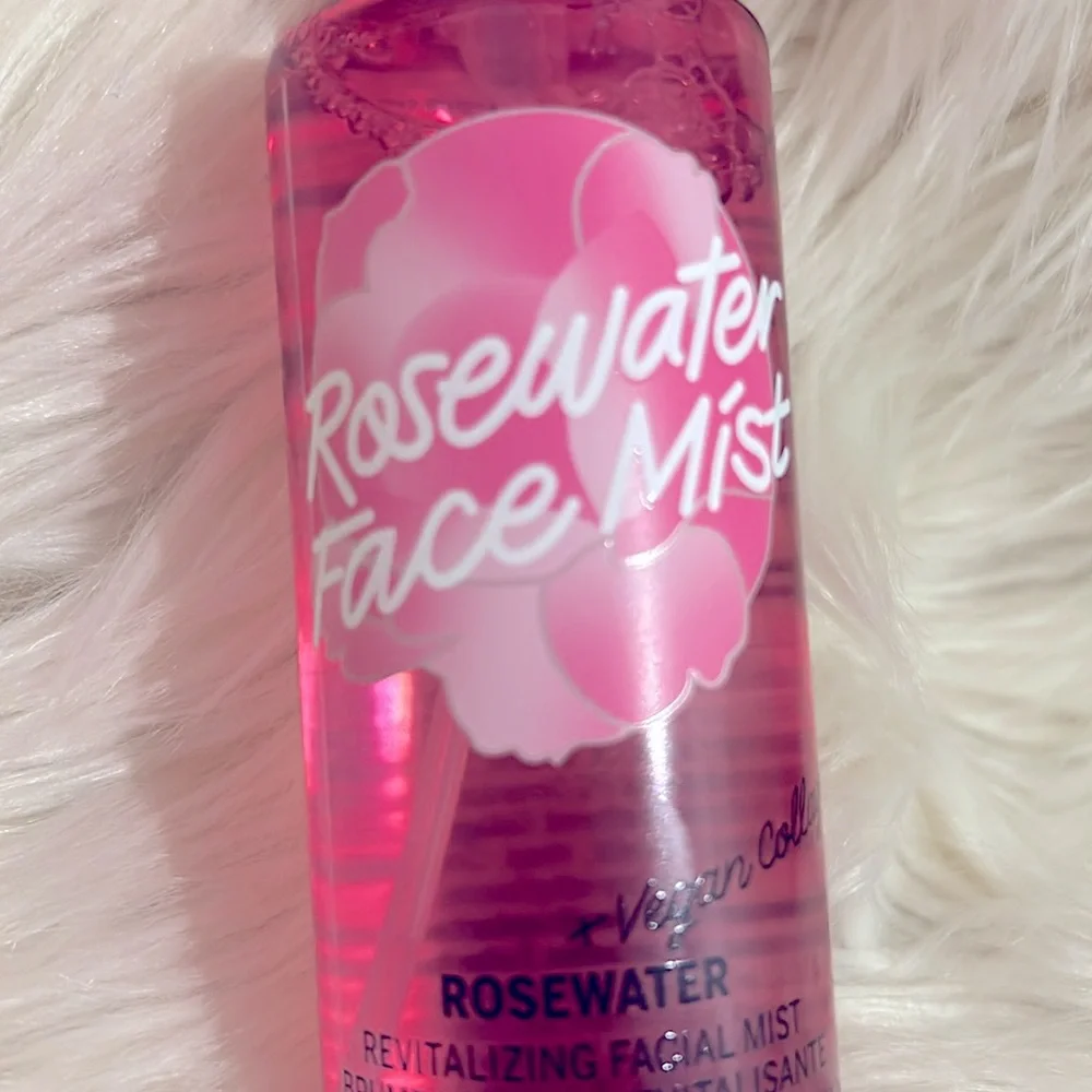 VS PINK rose water + Collagen Face Mist NEW! Victoria’s Secret Skincare Spray