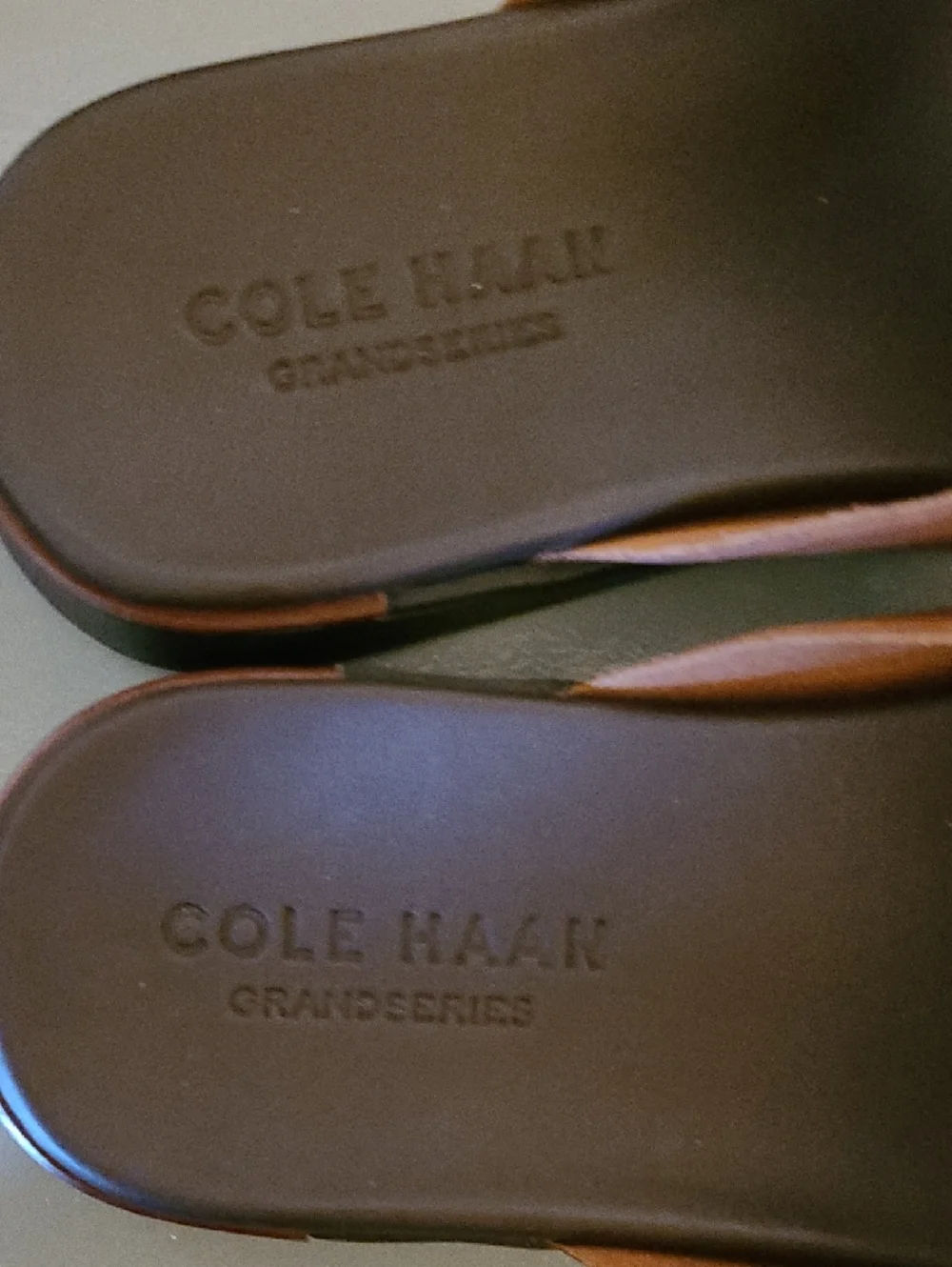 Cole Haan tone neutral leather