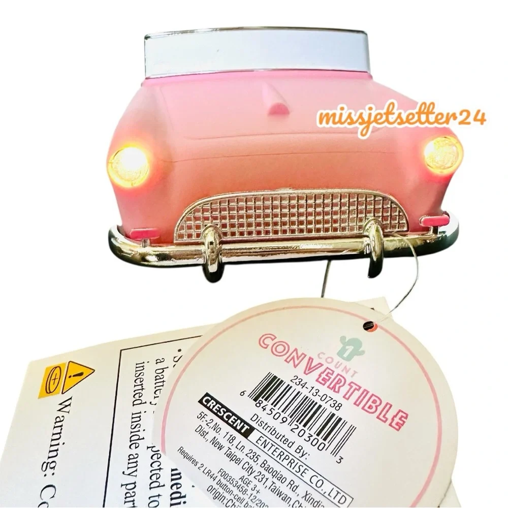 Target Bullseye Playground Summer Western Light Up Pink Cadillac Convertible Car