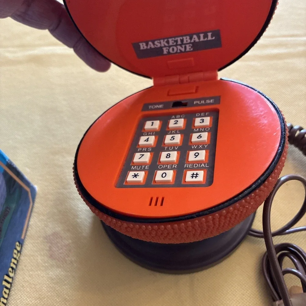 sportsfone basketball telephone