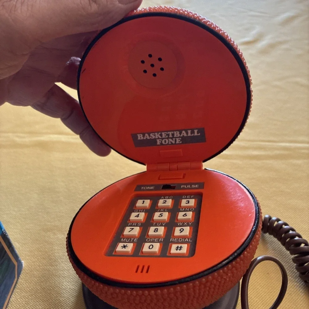 sportsfone basketball telephone