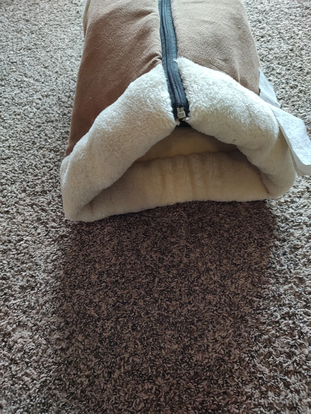 Pet Faux Fur and Suede Bed/Mat