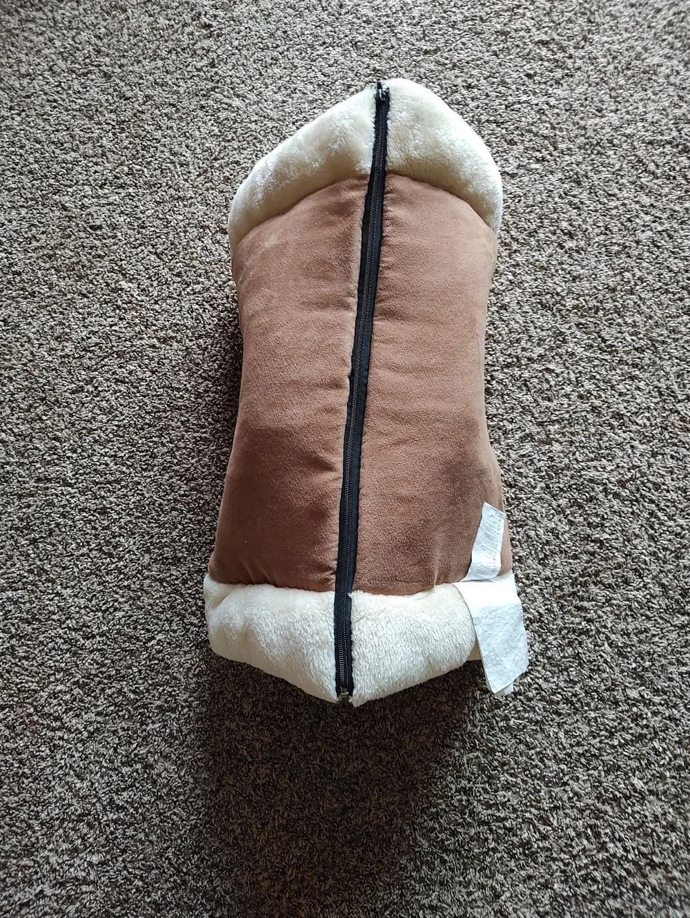 Pet Faux Fur and Suede Bed/Mat