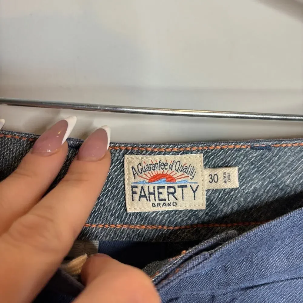 Faherty tradewinds linen