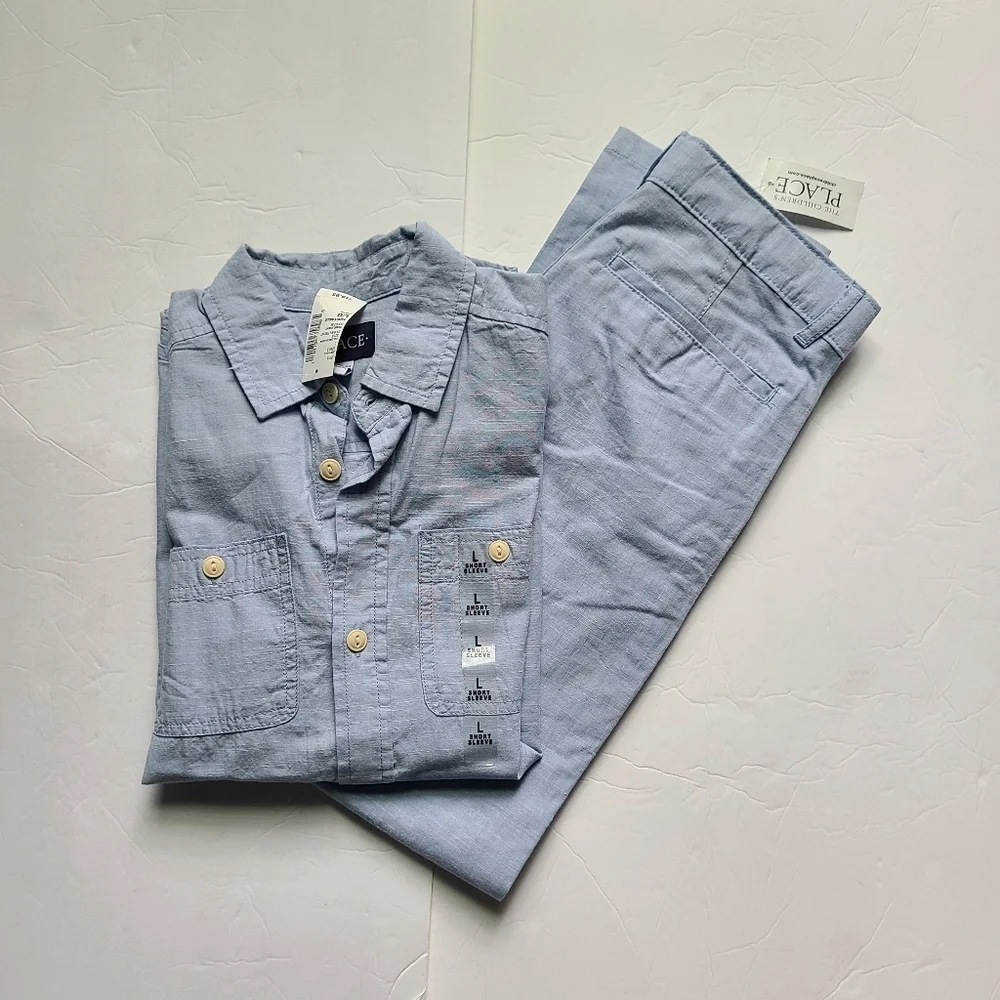 Nwt THE CHILDREN' S PLACE matching shirt and pants