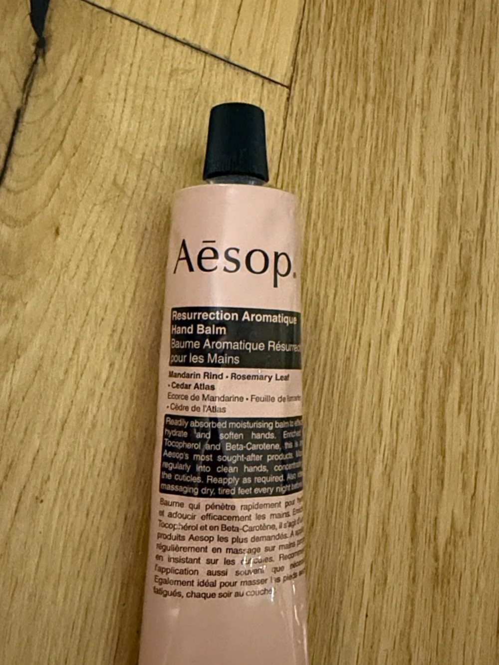 NEW Aesop Resurrection Aromatique Hand Balm - 75 ml