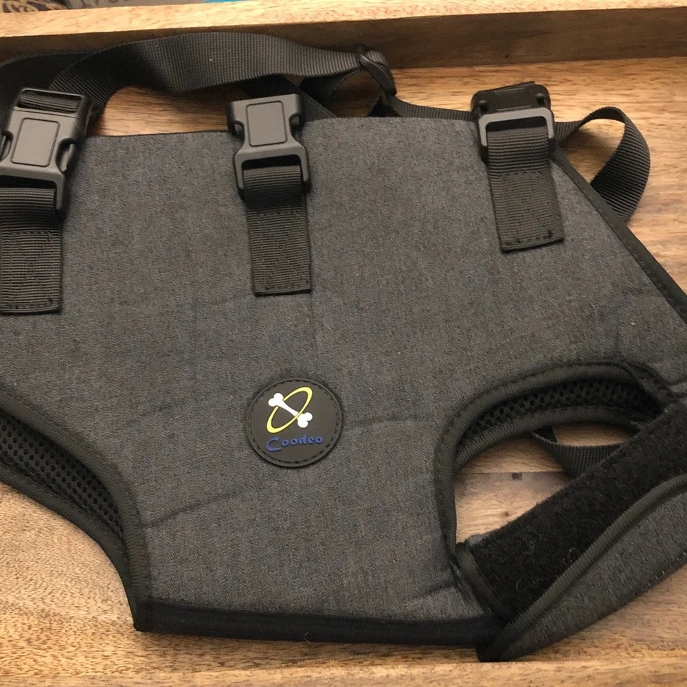 Gray Dog Front Carrier Harness - Hands-Free Travel