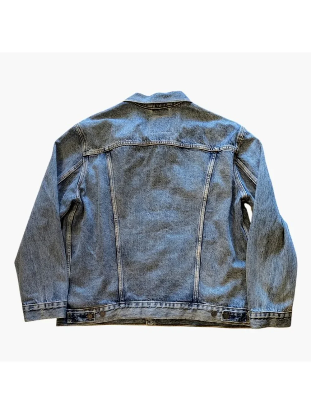 LEVI'S Mens Blue Denim Trucker Jacket XL