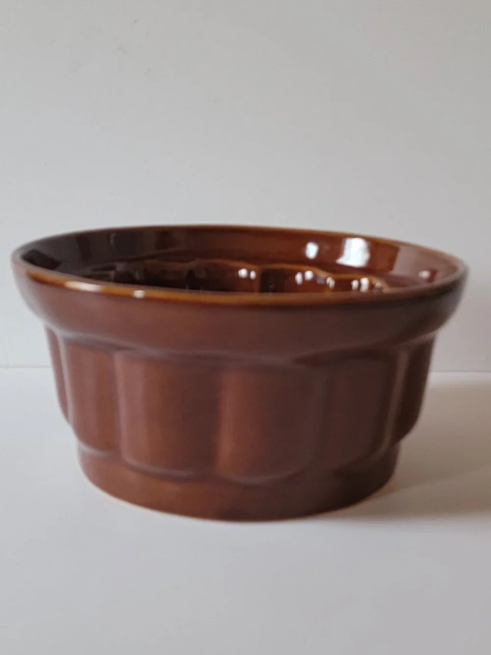 Crate & Barrel Pumpkin Ceramic Stoneware, Cake, Bread, Jello Mold, Fall Bakeware
