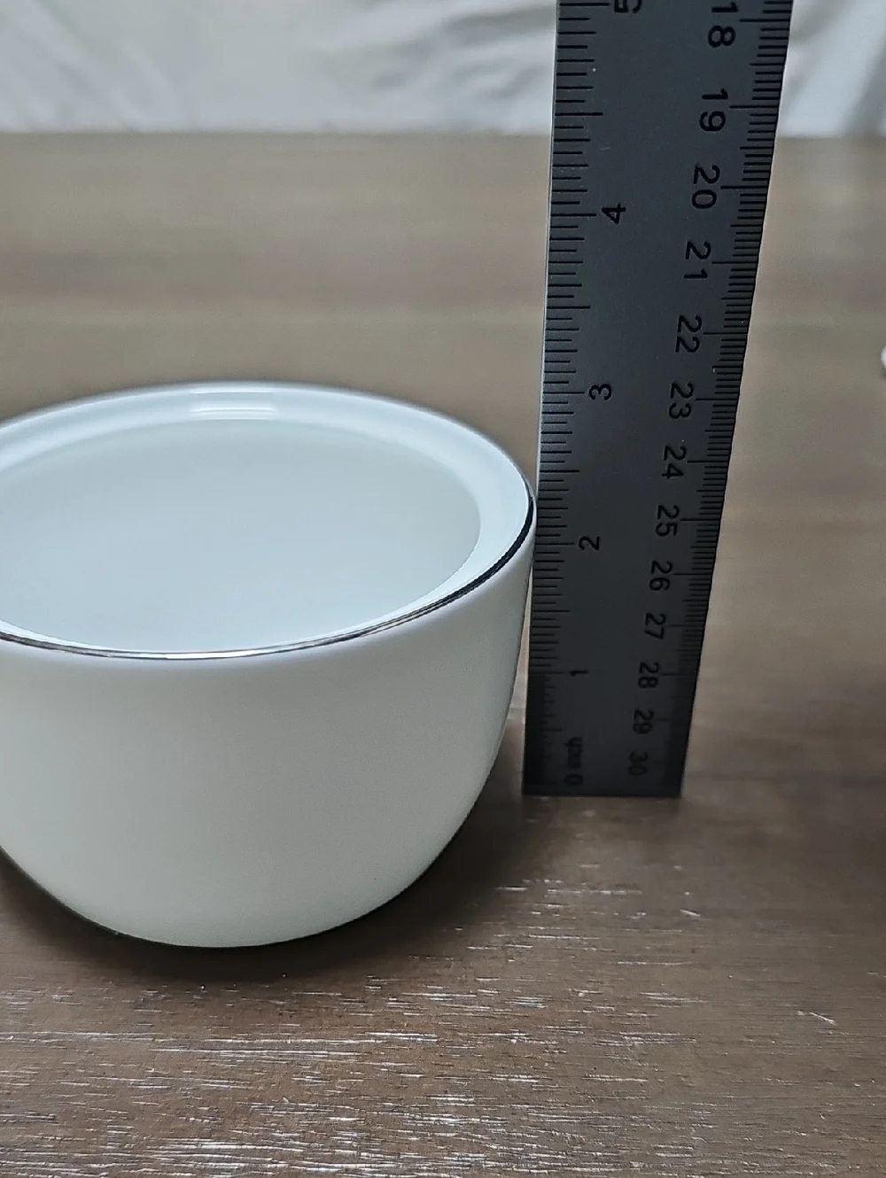 Crate&Barrel simple white