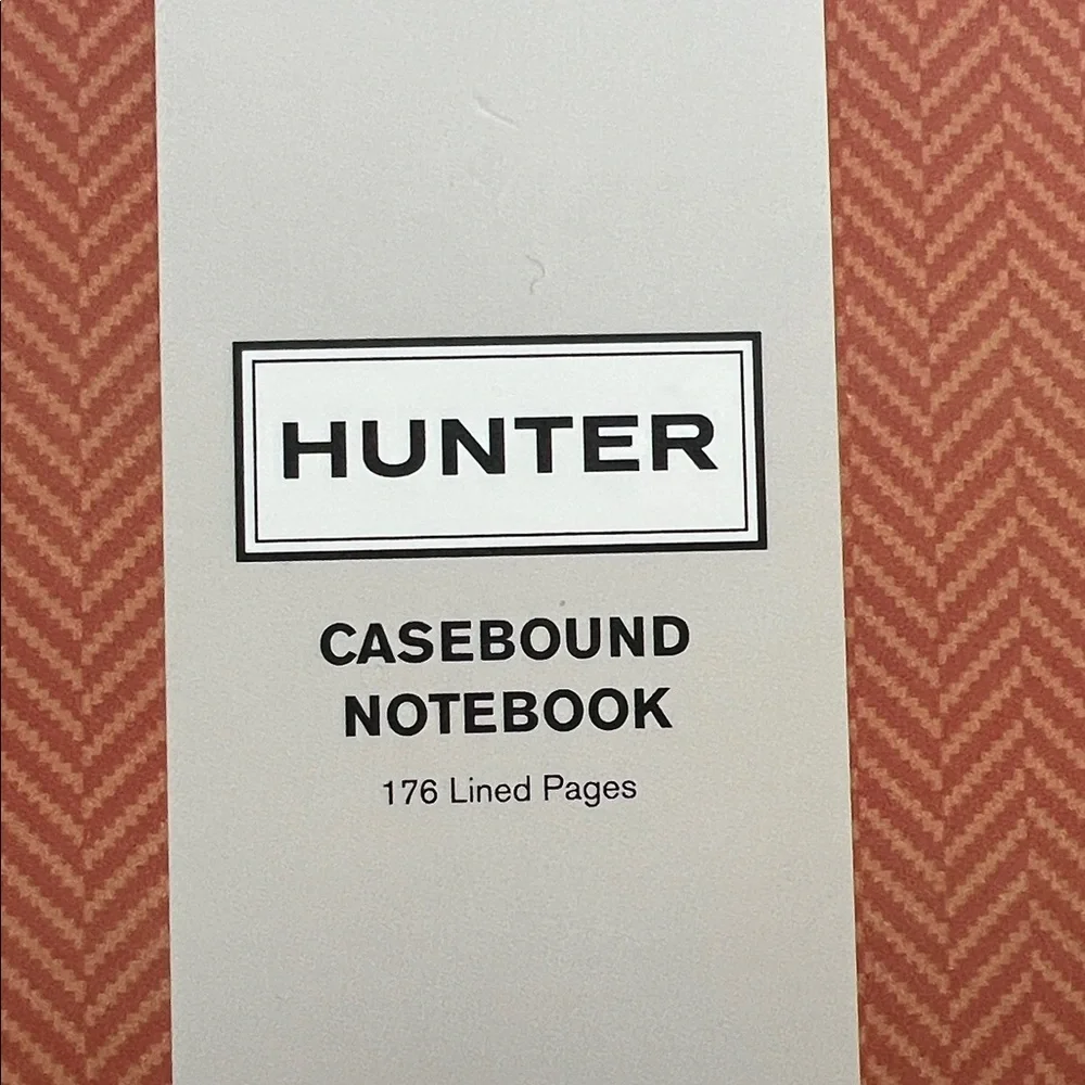 Hunter notebooks herringbone