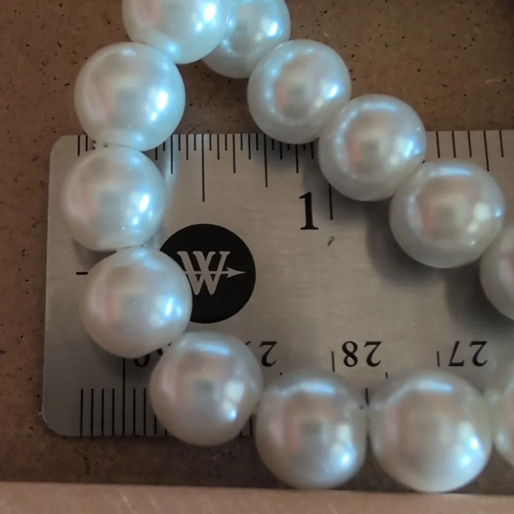 Elegant Faux Pearl Bracelet set