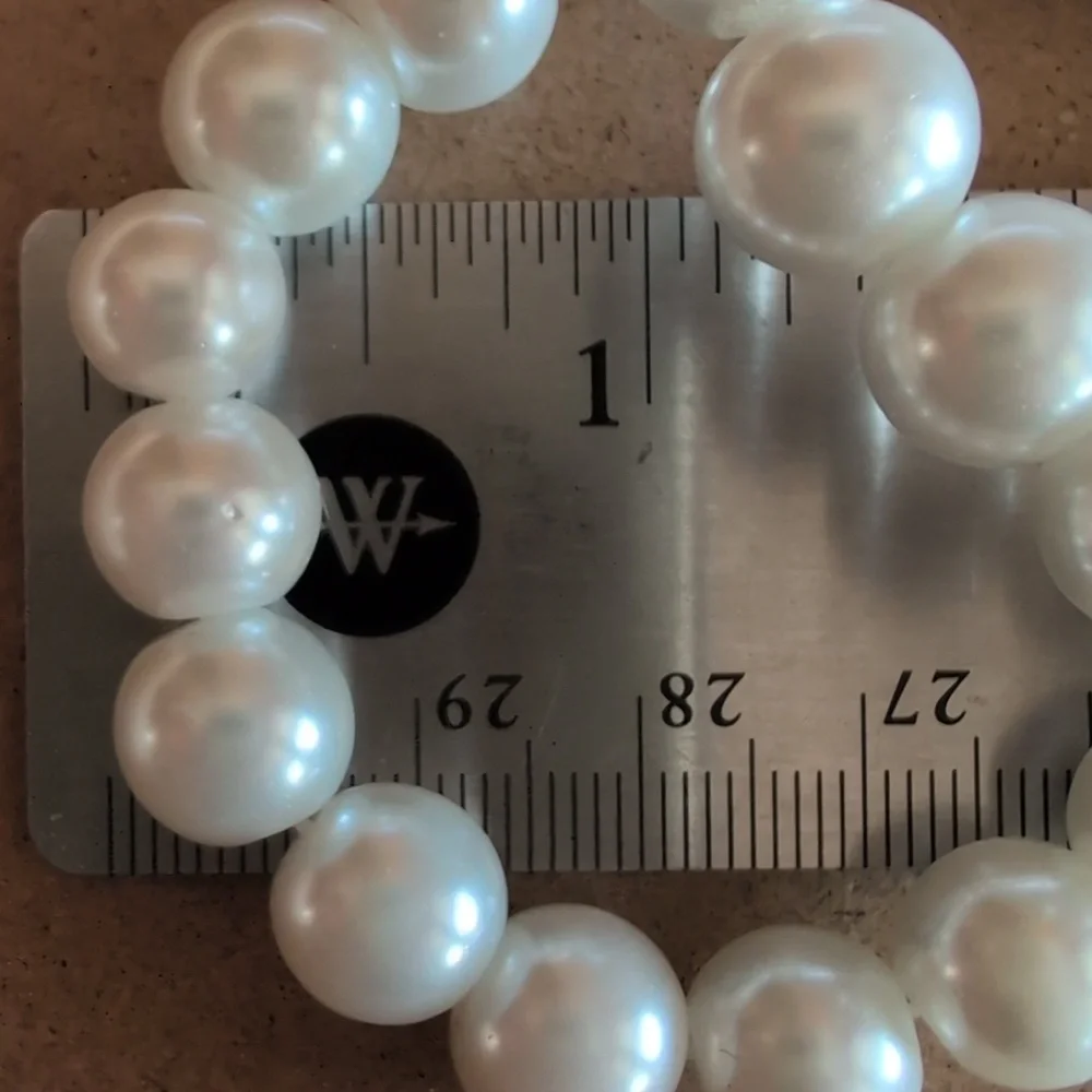 Elegant Faux Pearl Bracelet set