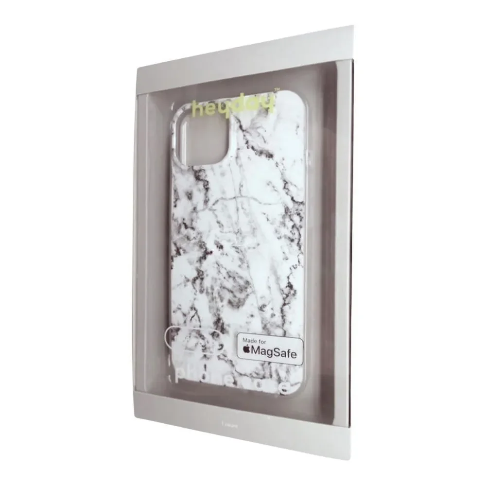 Heyday Phone Case for Apple iPhone 13 with MagSafe - White Marble - New in Box
