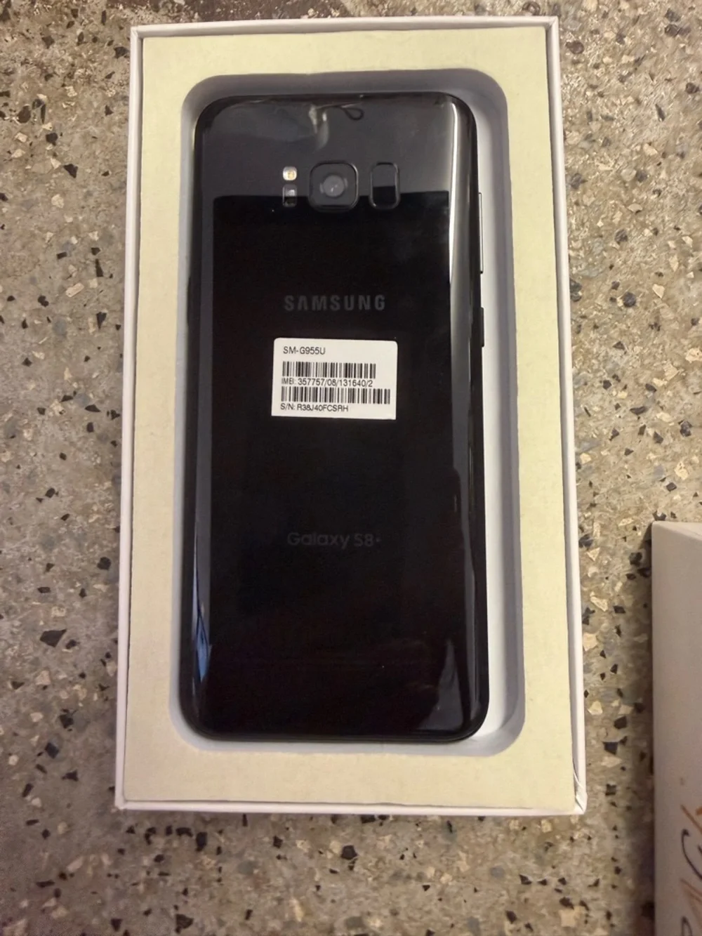 NIB Samsung Galaxy S8+ Black Smartphone 64GB AT&T