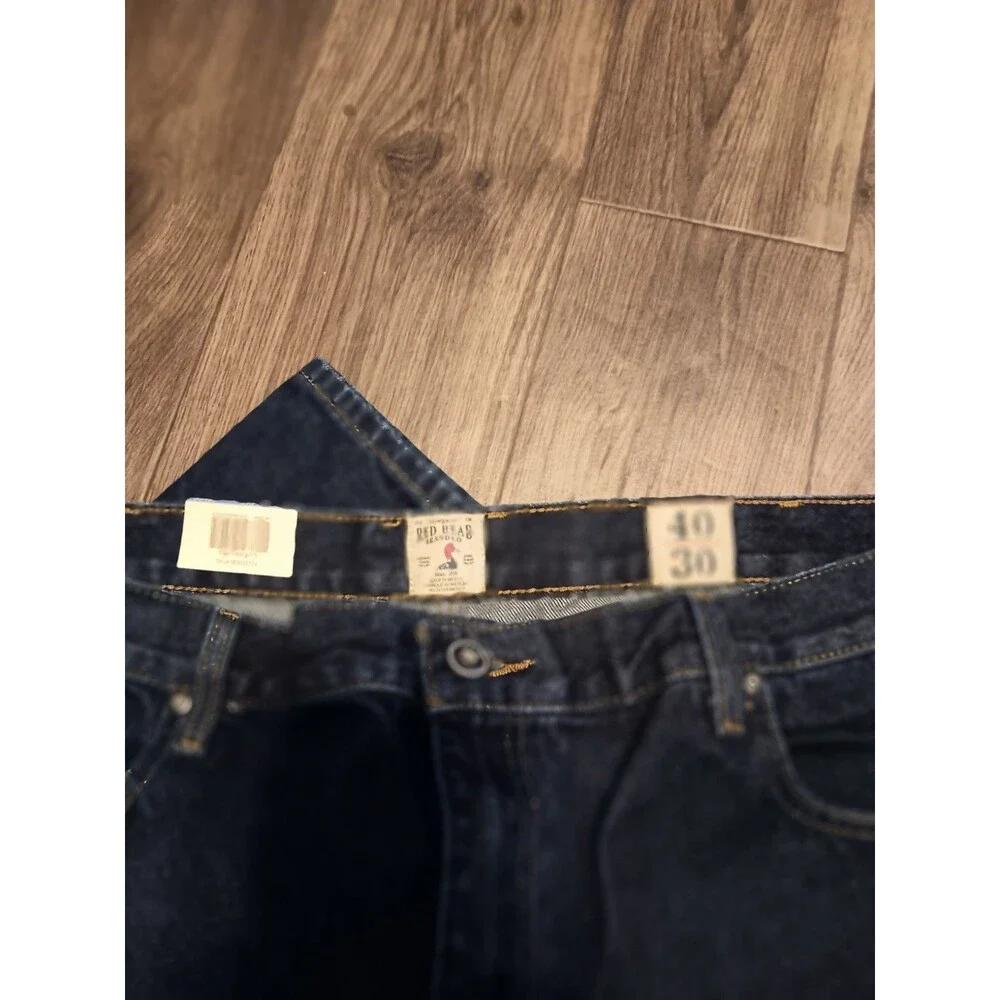 Red Head NWT Dark Blue Jeans Mens Sz 40×30