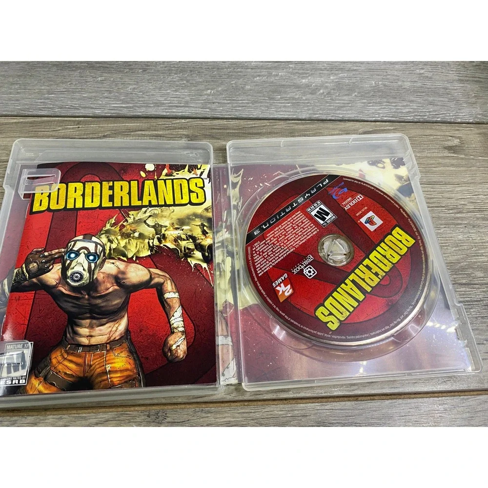Borderlands Sony PlayStation 3 PS3 2009 First Person Shooter RPG BLUS-30386