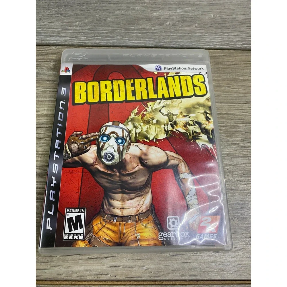 Borderlands Sony PlayStation 3 PS3 2009 First Person Shooter RPG BLUS-30386