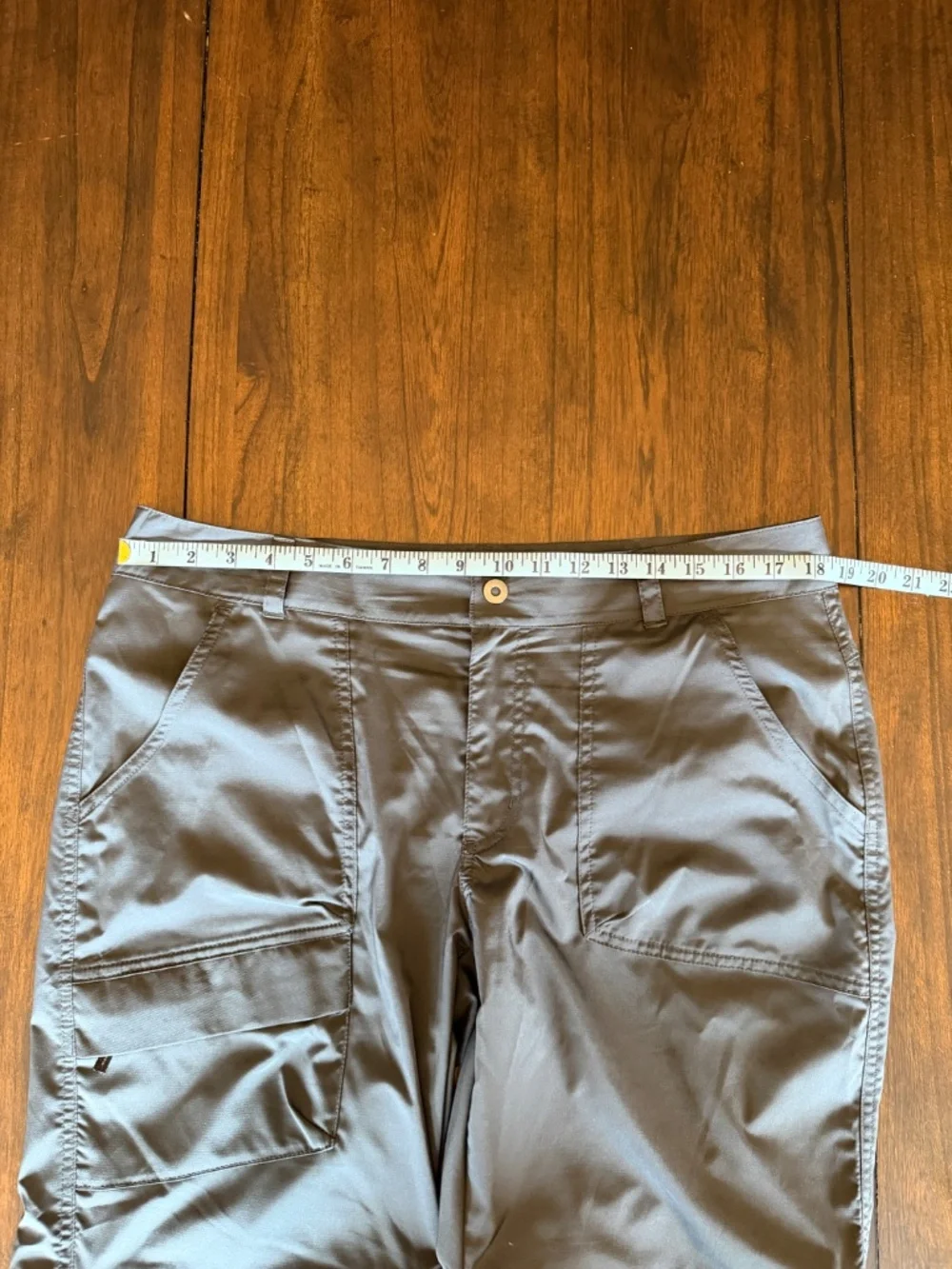 Columbia Women's Slate Grey Kestrel Trail Convertible Hiking Pants, Size 14