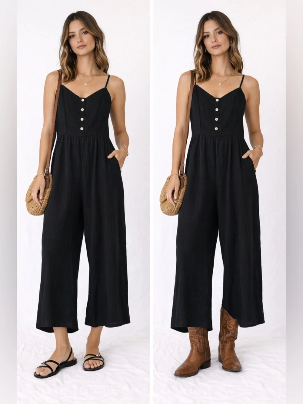 Madewell black cami